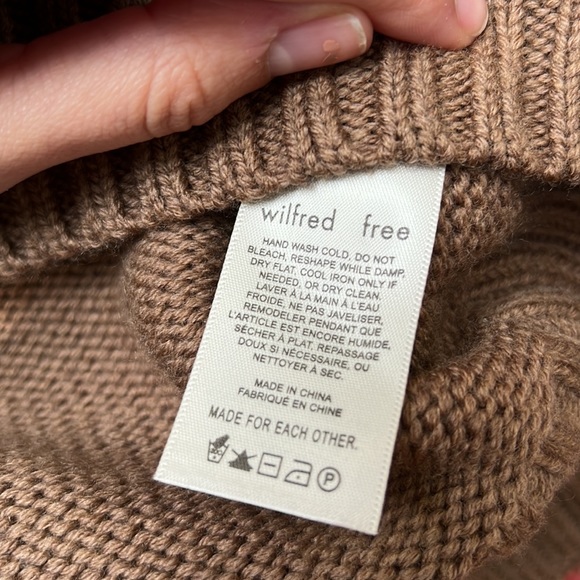Wilfred Free Cropped Sweater - Picture 4 of 5